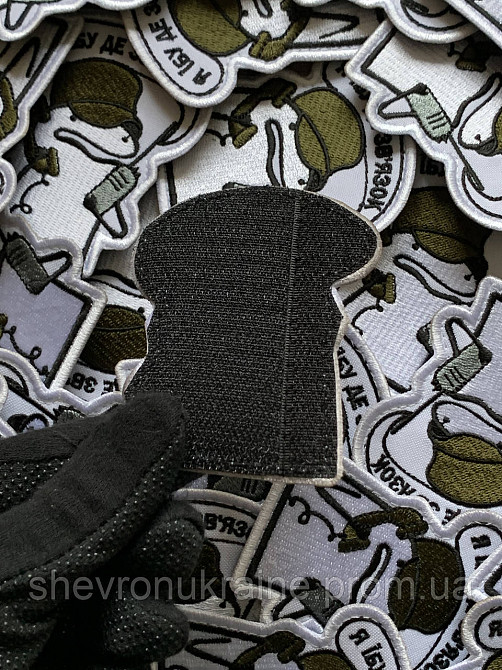 Шеврон флорк связист (Форма контурная. На липучке) Размер 8x6.5см Киев - изображение 7