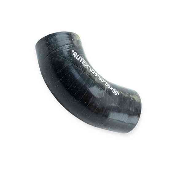 Патрубок кут d-25 L-50*50 90град. силікон універсальний Мукачево