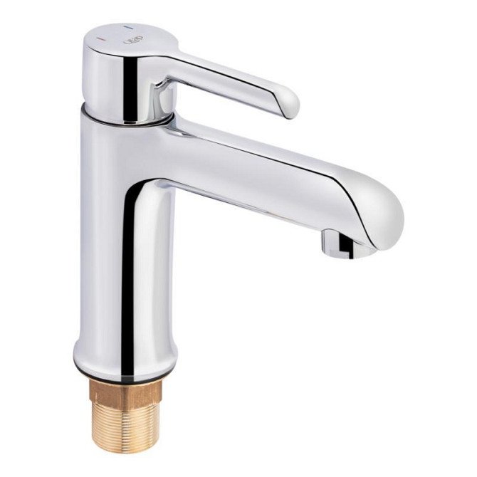 Змішувач для раковини Qtap Grand QTGRACRM001F (k35), одноважільний, низький, хром Chrome Харків - фото 1