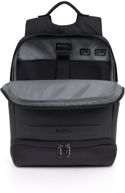 Рюкзак для ноутбука Gabol Expandable Backpack Capital 9/11L Black (413156-001) Київ - фото 4