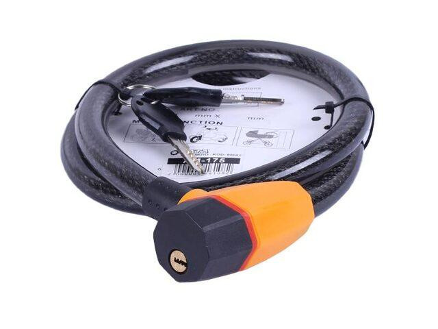 Замок прорипасований ZX1240 , тросовий, 18 мм*1000 мм (під ключ) Мукачево - фото 8