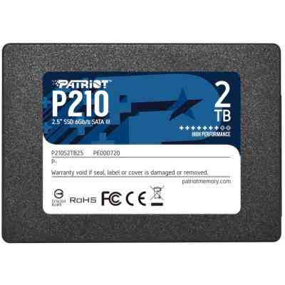 Накопитель SSD 2.5" 2TB Patriot (P210S2TB25) Винница
