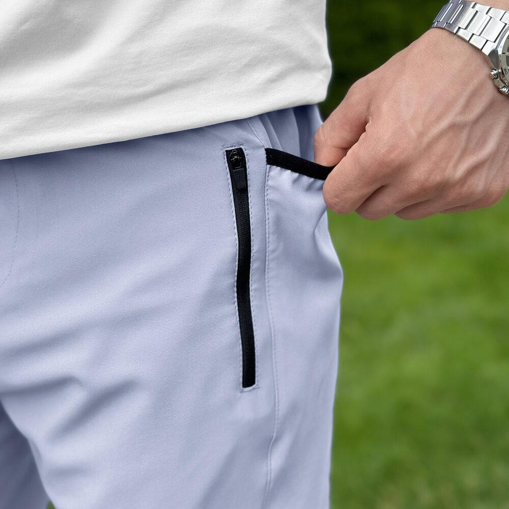 Чоловічі шорти прямого крою сірі Pobedov Vil'nyy Київ - фото 4