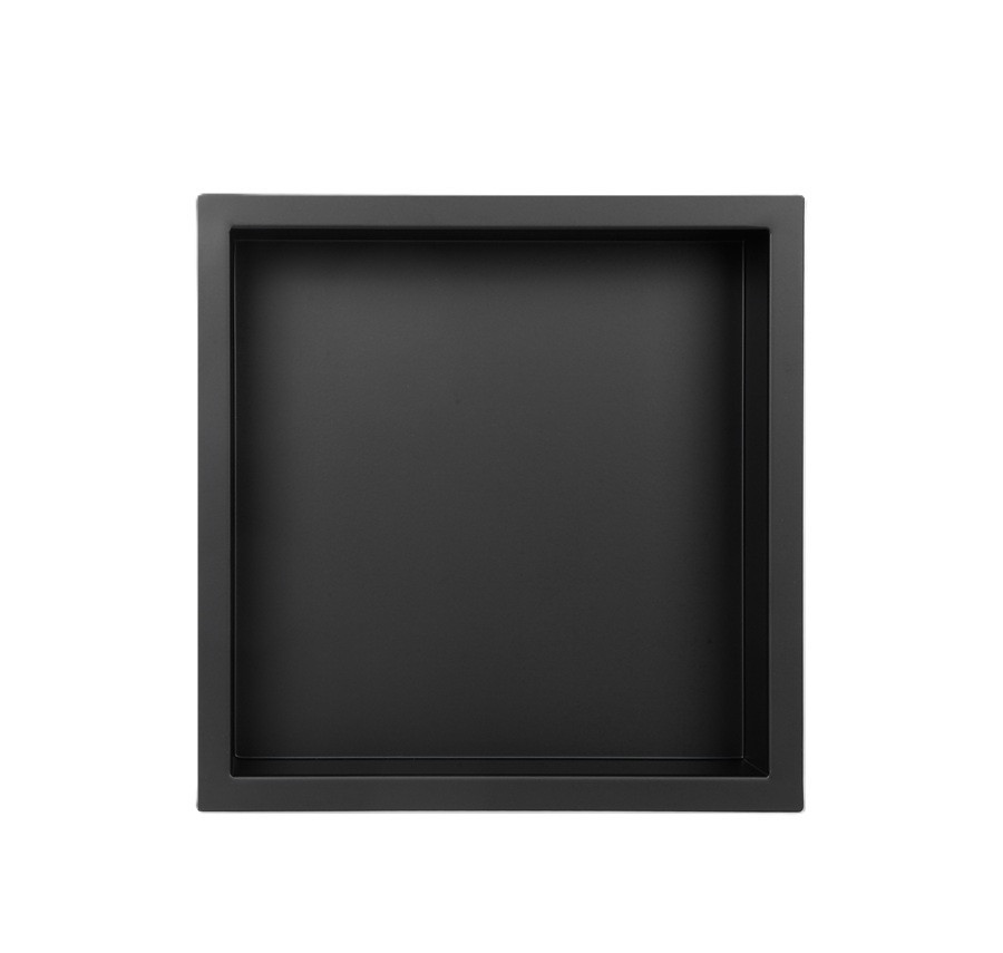 Полиця-ніша для ванної кімнати Mixxus Premium NICHE-0101 BLACK із нержавіючої сталі SUS304 (MI6678) Київ - фото 3