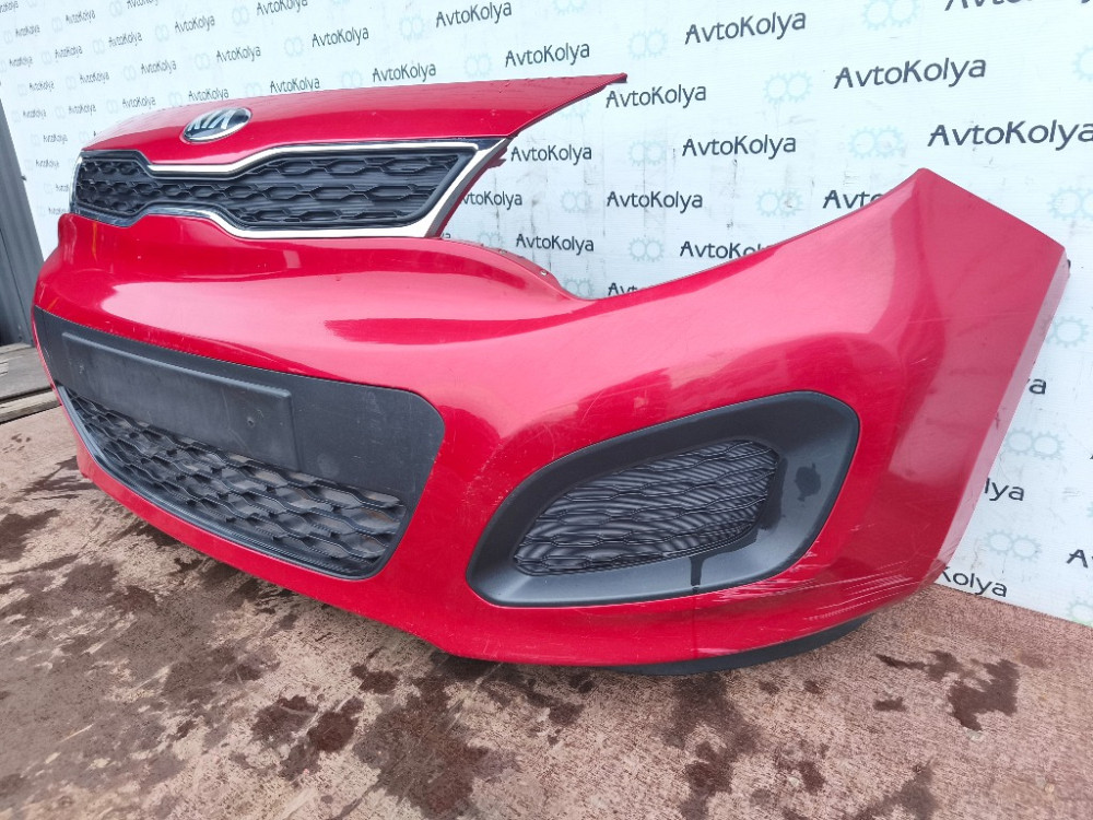 Бампер передній Kia Rio III 2011-2014 (86511-1W200) хетчбек Ковель - изображение 2