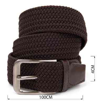 Ремінь Vintage Текстильний Коричневий (20519) Вінниця