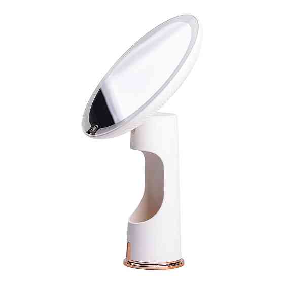 Дзеркало косметичне 18,5х10х29 см з підсвічуванням Біле HP-10-1AW Коломия