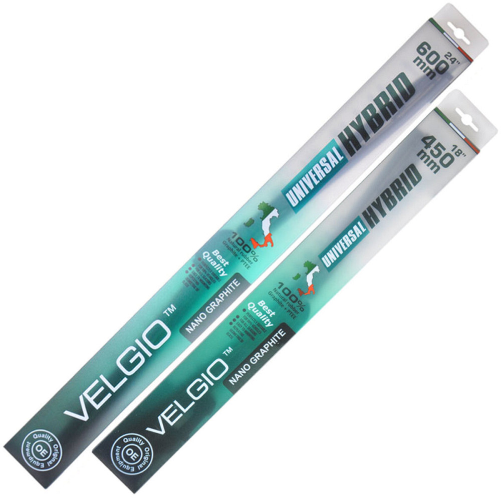 Комплект щіток склоочисників гібридних Velgio Universal Hybrid для Jeep Compass (USA) 2017-2023 Київ - фото 1