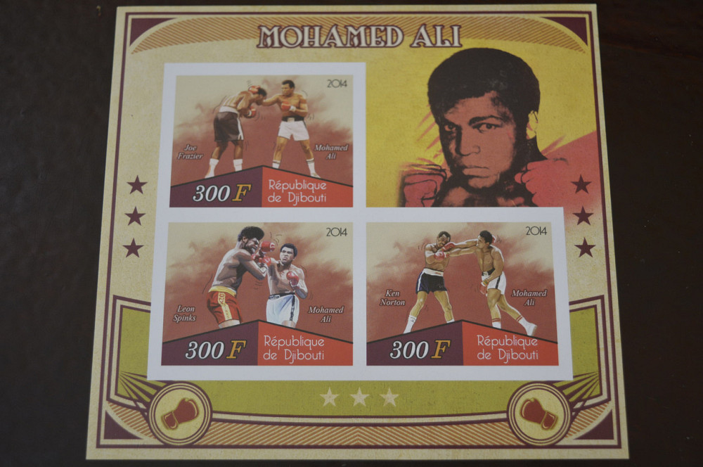 Бенин. Спорт. Блок. Личнисти 2014 (А-16) Полтава - изображение 1