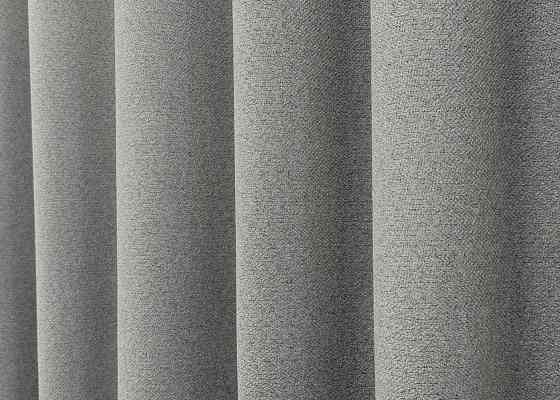 Шторная ткань лен блэкаут 100%, цвет серый 1822ш Киев