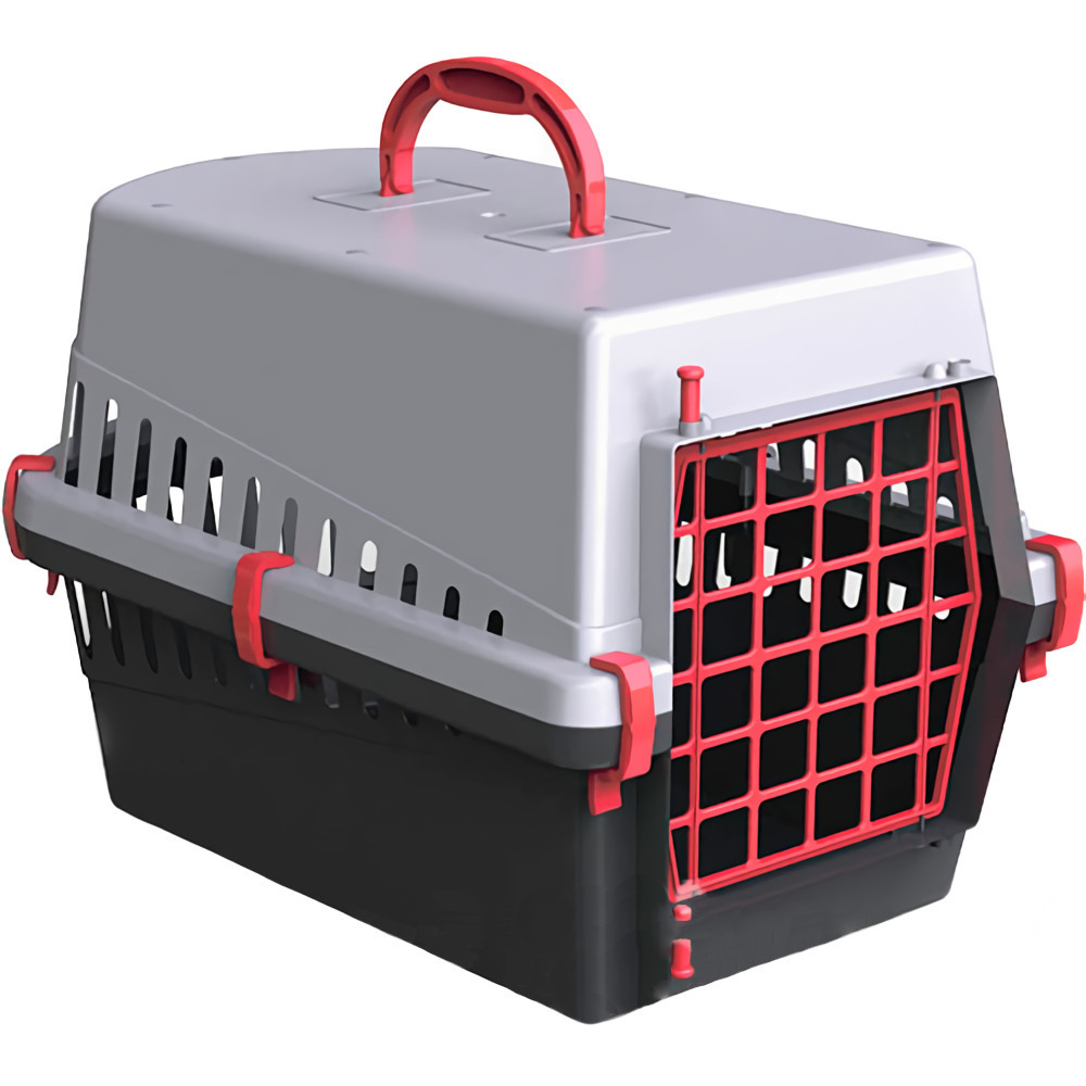 Контейнер-переноска Trasportino Metal з передньою металевою дверкою, розмір 50 x 33 x 32 см Вінниця - фото 3