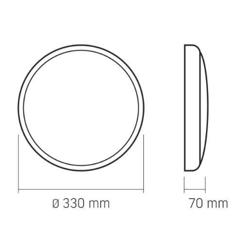 LED Світильник аварійний 30W 2700-6500К 220V Videx Житомир