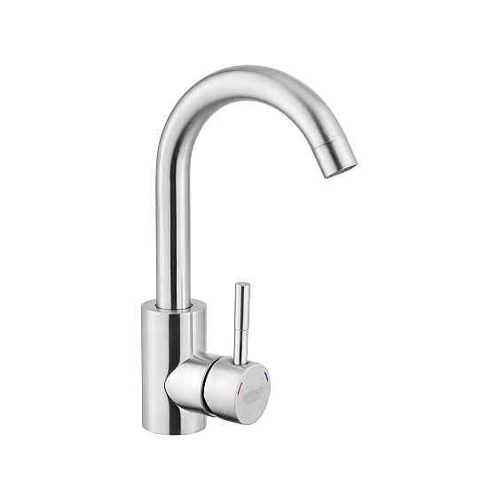 Змішувач для раковини Kroner KRP Edelstahl Klassisch - ESG011 сатин Київ