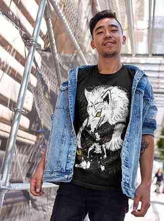 Футболка аниме Чёрный клевер оверсайз (S/M/L) Черний AnimeJ1030 Днепр