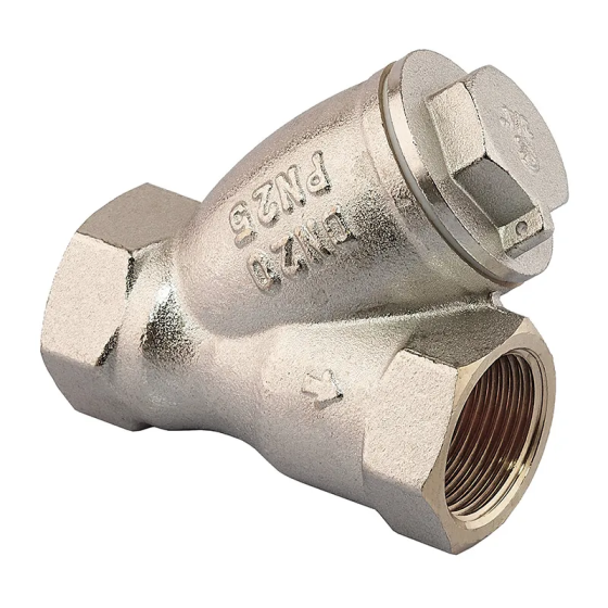 Фільтр грубої очистки Koer KR.F02.N - 3/4" (нікельований) (KR4717)   ( 27408 ) Харків