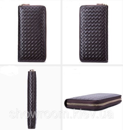 Жіночий гаманець Leather Collection (9073) brown Київ
