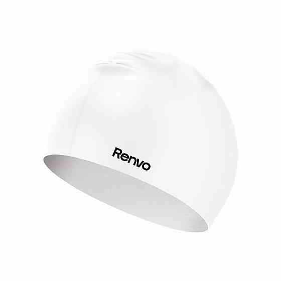 Доросла Шапочка для плавання Renvo Keles Уні Білий OSFM (2SC100-03) Київ