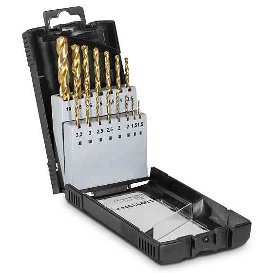 Набор сверл по металлу Trotec 15 pieces HSS Metal Drill Set (6200001131) Винница
