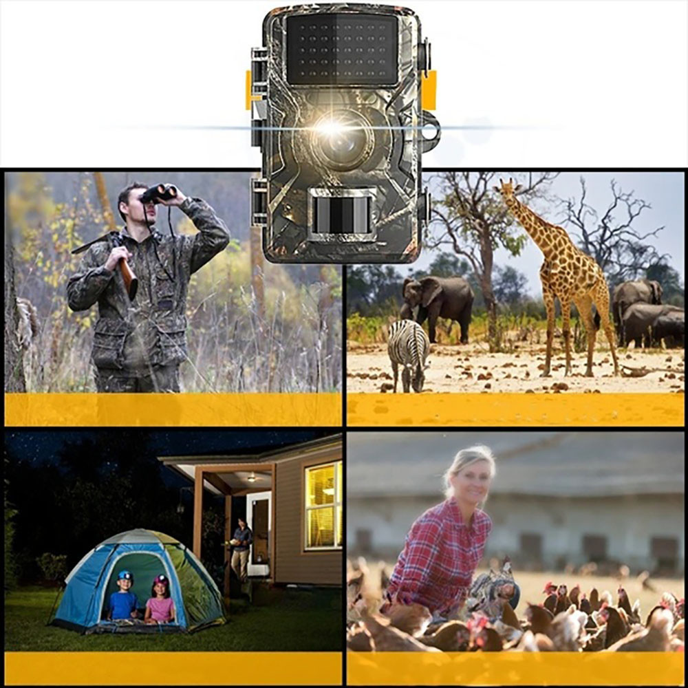 Фотоловушка с датчиком движения и ночным видением 16Мп, на батарейках, DL-001 / Боди камера / Охотничья камера Киев - изображение 3