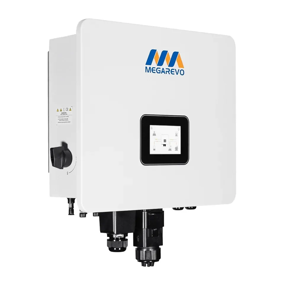 Гібридний однофазний інвертор для сонячних панелей 6kW Megarevo R6KL1DA-G2S 2 MPPT WiFi (42-00238) Київ - фото 4