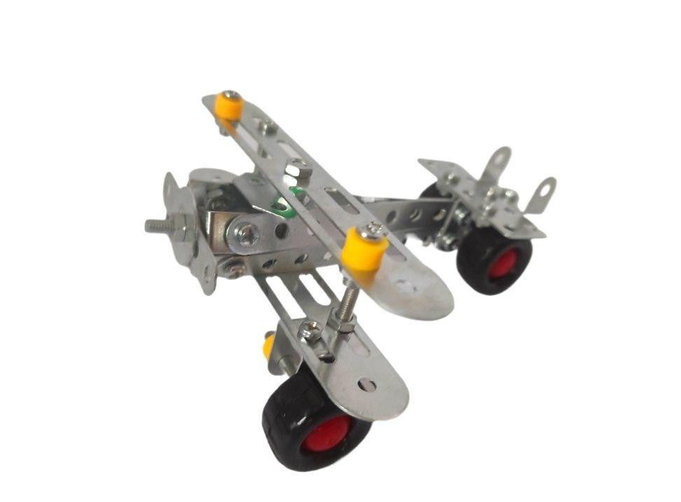 Уценка.Конструктор металлический Самолет.Слаживался один раз. Киев - изображение 2