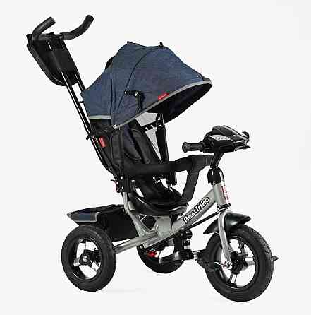 Велосипед триколісний Best Trike з батьківською ручкою надувні колеса (32-068) Чернігів