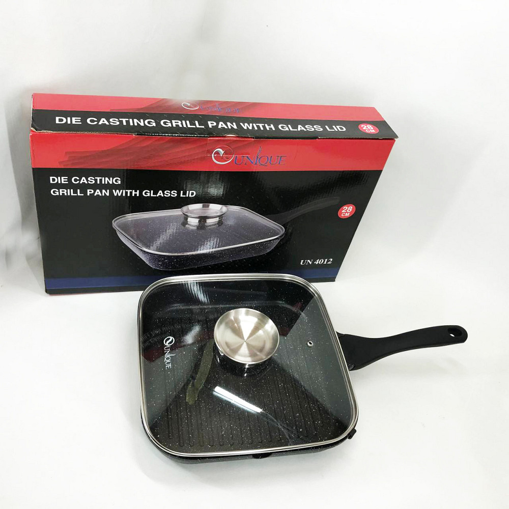 Сковорода фірмова, Сковорода з ручкою алюміній, Сковороди без масла алюмінієва поглиблена LE-17 Львів - фото 11