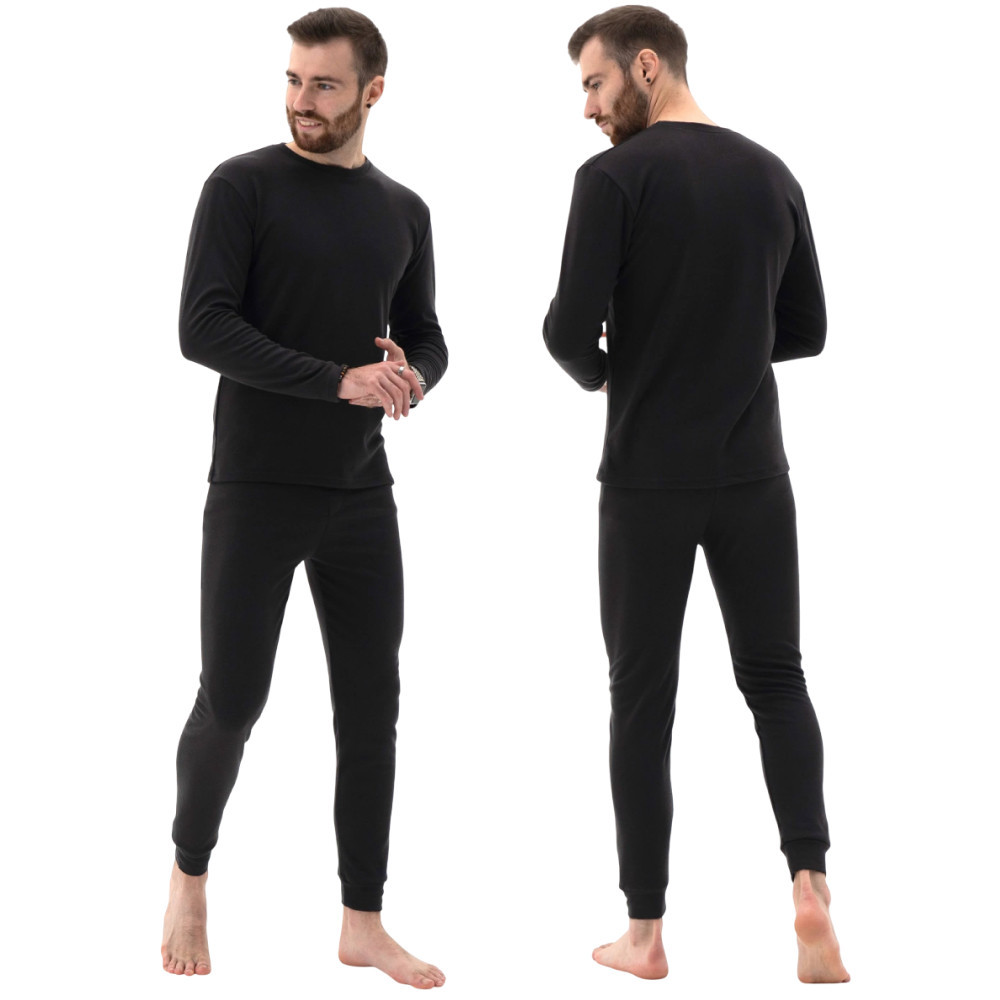 Термобелье мужское зимнее (S),Черный SBR Киев - изображение 1