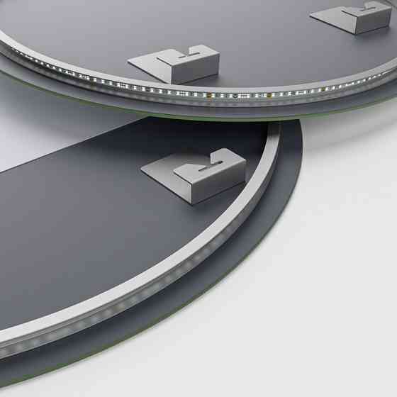 Зеркало Mixxus Premium TOPPER MC01-100x75 с Led Touch, Anti-fog, димером (3-6,5kK) (MP6631) Киев