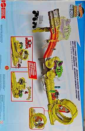 Трек Hot Wheels Monster Trucks Power Smashers Заряжай и переследуй Харьков
