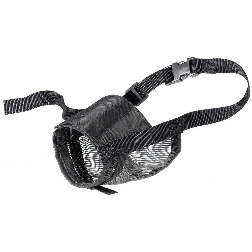 Регульований намордник з нейлонової сітки Ferplast Muzzle Net (Ферпласт Мазл Ні) XXL - A: 49 int 71 см - B: 19 ae 35 см - C: 13 см Запоріжжя - фото 1