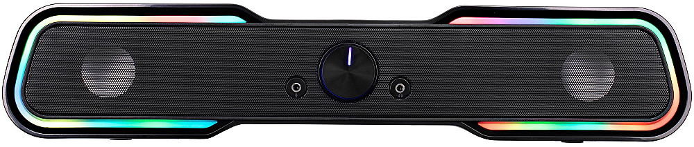 Акустична система (саундбар) 2E PCS101 RGB, 2.0, USB, Black Київ - фото 1