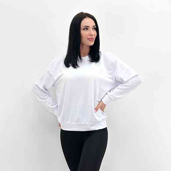 Базовый свитшот из двунитки 