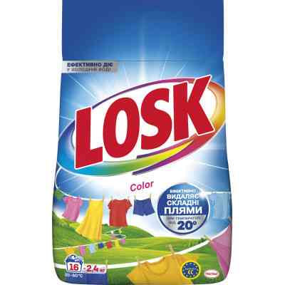 Пральний порошок Losk Color Автомат 2.4 кг (9000101805529) Вінниця