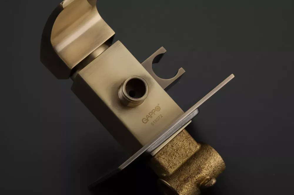 Гігієнічний душ прихованого монтажу GAPPO G7207-4 бронза Київ - фото 4