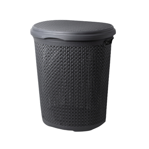 Кошик для білизни 45л сірий Pearl ELIF Житомир - изображение 1