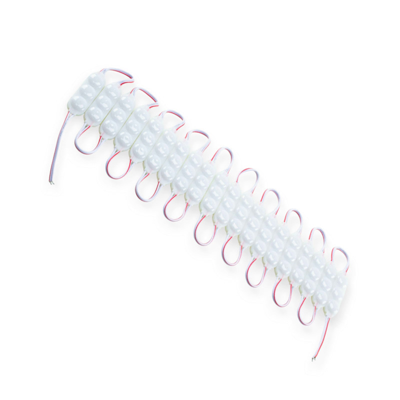 Модуль світлодіодний 12V Білий 3 SMD 2835 0, 6W 3D Лінза (20шт) Мукачево - фото 1