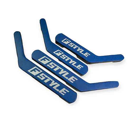 Ручка - підлокітник 2106 (4шт) синя з написом FSTYLE (шкірозамінник) двері Мукачево