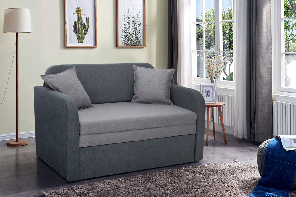 Диван Карлсон 1,1 (Аляска 97/08) сірий/світл-сірий Київ - фото 1