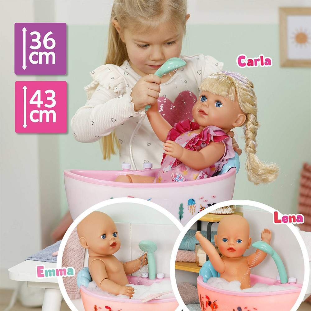 Автоматична ванночка для ляльки Baby Born – Казкове купання Дніпро - фото 4