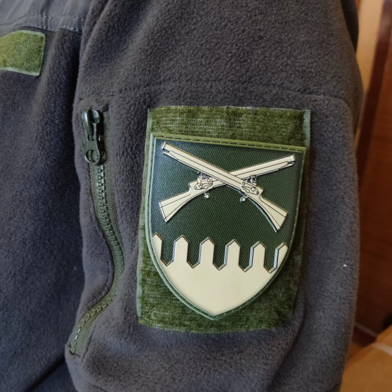 Патч / шеврон ЗСУ 92 окрема механізована бригада ОК Схід польовий об'ємний Запоріжжя