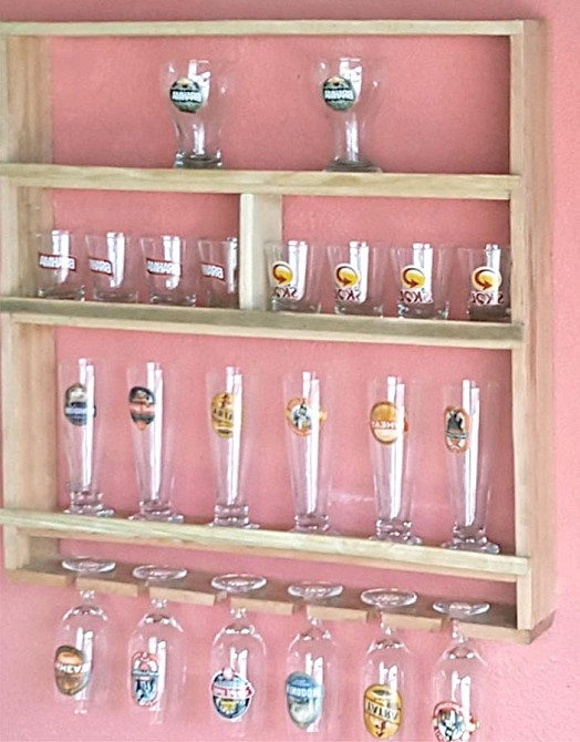 Полка для бокалов 