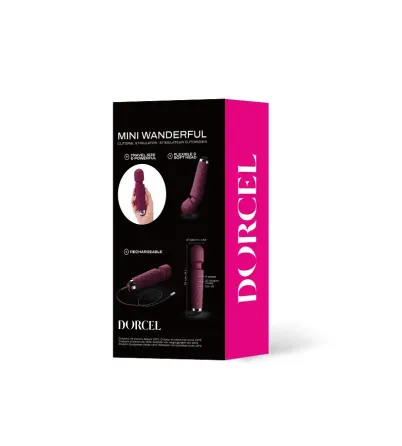 Мінівібромасажер Dorcel Wand Mini Wanderful Plum Львів