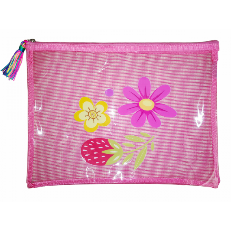 Папка шкільна "Мандарин" поліуретан 34,5*26,5см WB-2122 м'яка на блискавці 1 відд, шт Київ - фото 2