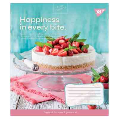Тетрадь Yes А5 Desserts 96 листов, линия (766506) Винница