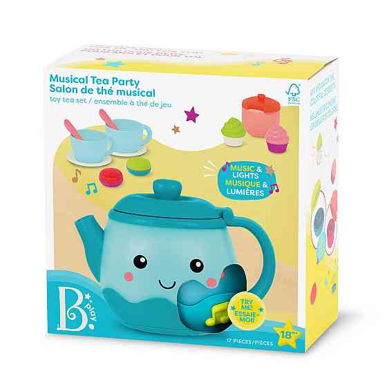 Ігровий набір – Музичне чаювання (17 предметів) Дніпро