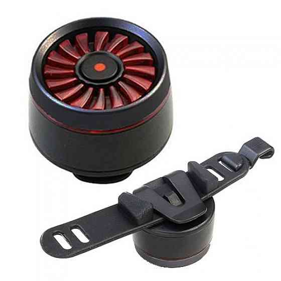 Велосипедний ліхтар габарит T09 RED + кліпса + microUSB + 5 режимів Київ