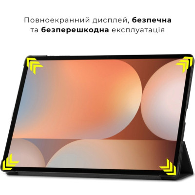 Чехол для планшета AirOn Premium Samsung Galaxy tab S10 Ultra 14.6 2024 + film Black (4822356758484) Винница - изображение 2