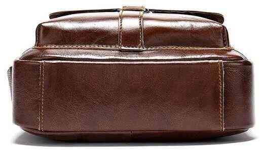 Сумка стильная мужская Коричневая (Vintage) Киев