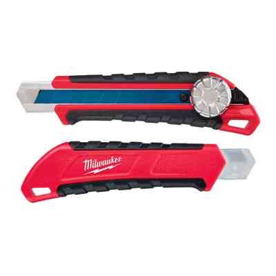 Нож монтажный Milwaukee выдвижной HEAVY DUTY, 25мм (48221962) Винница